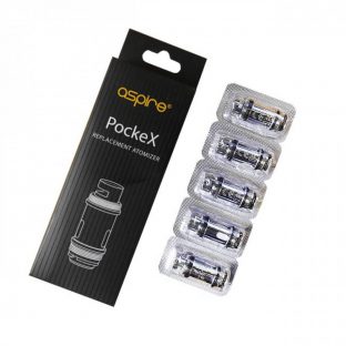 Aspire PockeX Coils – 5 Pack [0.6ohm]