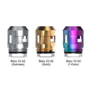 Smok TFV8 Baby V2 Coils – 3 Pack [Gold, A2]