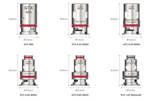 Vaporesso Target PM80 GTX Coils – 5 Pack [0.8ohm, Mesh]